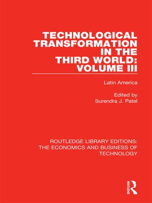 cover image of Technological Transformation in the Third World